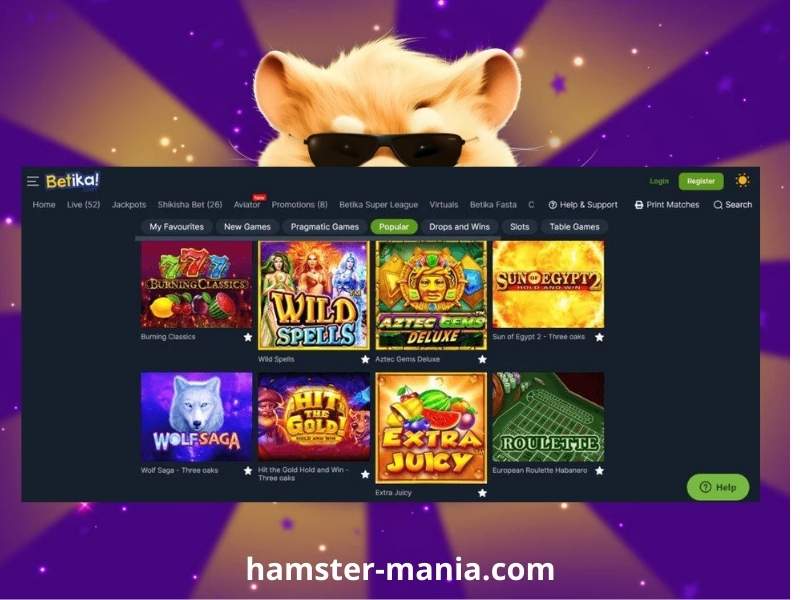 Information om Betika Casino