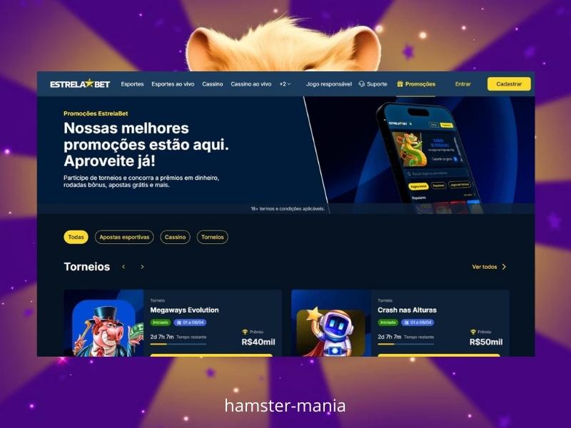 Spielen Sie Hamster um Geld bei Estrelabet Casino