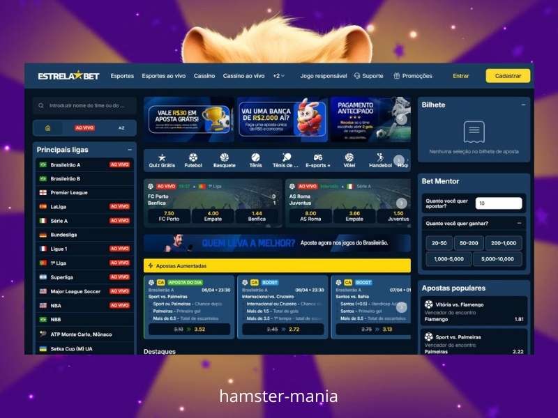 Informationen über das Estrelabet Kasino
