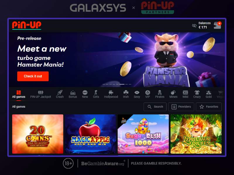 Hamster Mania - new turbo game from Galaxsys 