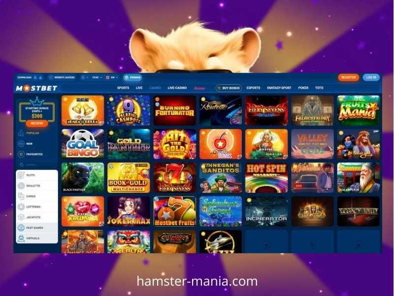Información sobre el casino Mostbet